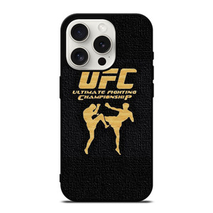 UFC FIGHTING FABRIC LOGO iPhone 15 Pro Case Cover