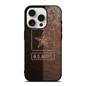 US ARMY RUSTY LOGO iPhone 15 Pro Case Cover US ARMY RUSTY LOGO iPhone 15 Pro Case Cover