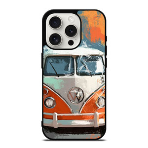 VW VOLKSWAGEN COMBI PAINTED iPhone 15 Pro Case Cover VW VOLKSWAGEN COMBI PAINTED iPhone 15 Pro Case Cover