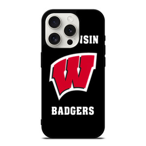 WISCONSIN BADGERS LOGO iPhone 15 Pro Case Cover WISCONSIN BADGERS LOGO iPhone 15 Pro Case Cover