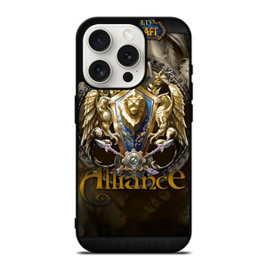 WORLD OF WARCRAFT GAMES EMBLEM iPhone 15 Pro Case Cover