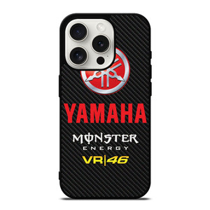 YAMAHA RACING VR46 CARBON LOGO iPhone 15 Pro Case Cover YAMAHA RACING VR46 CARBON LOGO iPhone 15 Pro Case Cover