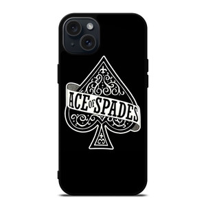 ACE OF SPADES MOTORHEAD iPhone 15 Plus Case Cover ACE OF SPADES MOTORHEAD iPhone 15 Plus Case Cover
