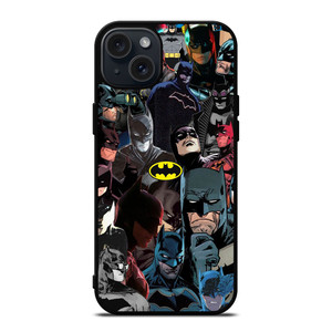 BATMAN THE DARK KNIGHT COLLAGE iPhone 15 Plus Case Cover