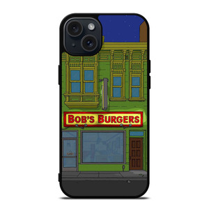 BOB'S BURGERS OUTLET CARTOON iPhone 15 Plus Case Cover