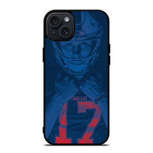 BUFFALO BILLS JOSH ALLEN NFL iPhone 15 Plus Case Cover BUFFALO BILLS JOSH ALLEN NFL iPhone 15 Plus Case Cover