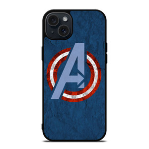 CAPTAIN AMERICA GRUNGE SYMBOL iPhone 15 Plus Case Cover