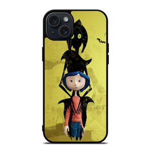 CORALINE HORROR CARTOON iPhone 15 Plus Case Cover CORALINE HORROR CARTOON iPhone 15 Plus Case Cover