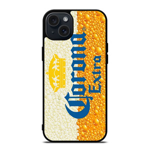 CORONA EXTRA BEER WHISKEY LOGO iPhone 15 Plus Case Cover