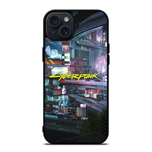 CYBERPUNK 2077 CITY iPhone 15 Plus Case Cover