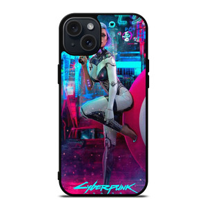 CYBERPUNK 2077 GIRL ANIME iPhone 15 Plus Case Cover