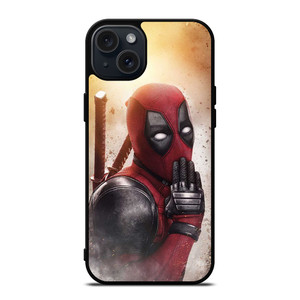 DEADPOOL CUTE POSE iPhone 15 Plus Case Cover DEADPOOL CUTE POSE iPhone 15 Plus Case Cover