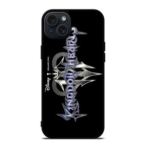 DISNEY KINGDOM HEARTS EMBLEM iPhone 15 Plus Case Cover DISNEY KINGDOM HEARTS EMBLEM iPhone 15 Plus Case Cover