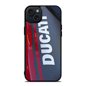 DUCATI CORSE MOTORSPORT CARBON iPhone 15 Plus Case Cover