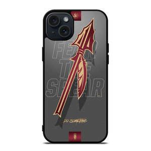 FEAR THE SPEAR FLORIDA SEMINOLES SYMBOL iPhone 15 Plus Case Cover FEAR THE SPEAR FLORIDA SEMINOLES SYMBOL iPhone 15 Plus Case Cover