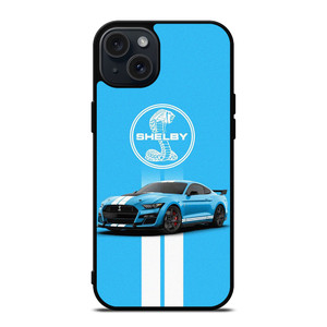 FORD SHELBY BLUE LOGO iPhone 15 Plus Case Cover