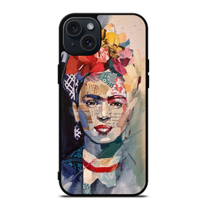 FRIDA KAHLO PAINTING PAPER iPhone 15 Plus Case Cover
