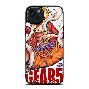 GEAR 5 LUFFY ONE PIECE POSTER iPhone 15 Plus Case Cover