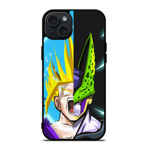 GOHAN VS CELL DRAGON BALL  iPhone 15 Plus Case Cover