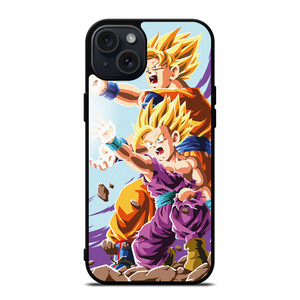 GOKU AND GOHAN DRAGON BALL CARTOON  iPhone 15 Plus Case Cover
