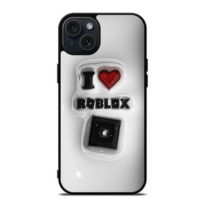 I LOVE ROBLOX 3D ART  iPhone 15 Plus Case Cover