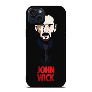 JOHN WICK KEANU REEVES CARTOON  iPhone 15 Plus Case Cover