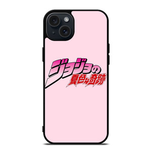 JOJO BIZZARE ADVENTURE LOGO  iPhone 15 Plus Case Cover