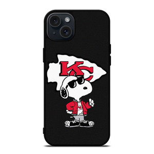KANSAS CITY CHIEFS NFL FOOTBALL SNOOPY iPhone 15 Plus Case Cover KANSAS CITY CHIEFS NFL FOOTBALL SNOOPY iPhone 15 Plus Case Cover