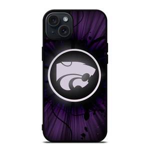 KANSAS STATE WILDCATS ICON  iPhone 15 Plus Case Cover