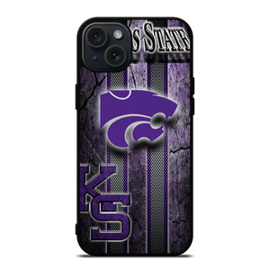 KANSAS STATE WILDCATS TEAM LOGO  iPhone 15 Plus Case Cover