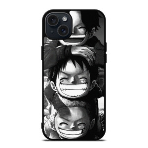 KID LUFFY ACE SABO ONE PIECE  iPhone 15 Plus Case Cover