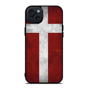 KINGDOM OF DENMARK FLAG  iPhone 15 Plus Case Cover KINGDOM OF DENMARK FLAG  iPhone 15 Plus Case Cover