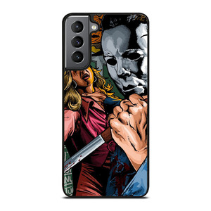 HALLOWEEN MICHAEL MYERS SCARY CARTOON  Samsung Galaxy S21 Plus Case Cover