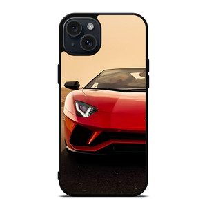 LAMBORGHINI AVENTADOR SUNSET  iPhone 15 Plus Case Cover