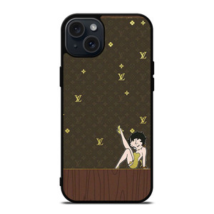 LOUIS VUITTON BETTY BOOP CARTOON  iPhone 15 Plus Case Cover
