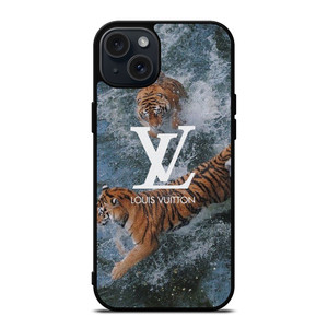 LOUIS VUITTON TIGER LOGO iPhone 15 Plus Case Cover LOUIS VUITTON TIGER LOGO iPhone 15 Plus Case Cover