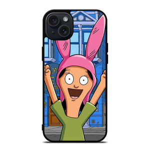 LOUISE BELCHER FUNNY BOB'S BURGERS iPhone 15 Plus Case Cover LOUISE BELCHER FUNNY BOB'S BURGERS iPhone 15 Plus Case Cover