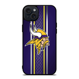 MINNESOTA VIKINGS SPIRAL LOGO  iPhone 15 Plus Case Cover