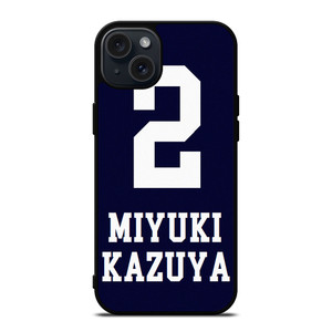 MIYUKI KAZUYA DIAMOND NO ACE BASEBALL  iPhone 15 Plus Case Cover