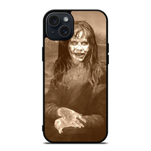 MONA LISA HORROR SCARY  iPhone 15 Plus Case Cover MONA LISA HORROR SCARY  iPhone 15 Plus Case Cover