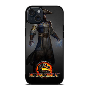 MORTAL KOMBAT RAIDEN GAMES LOGO  iPhone 15 Plus Case Cover