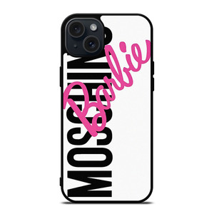 MOSCHINO BARBIE LOGO  iPhone 15 Plus Case Cover MOSCHINO BARBIE LOGO  iPhone 15 Plus Case Cover