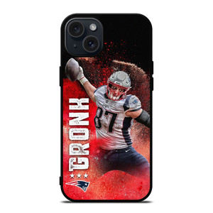 NEW ENGLAND PATRIOT ROB GRONKOWSKI NFL  iPhone 15 Plus Case Cover