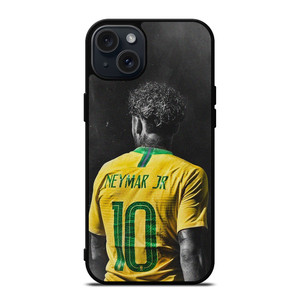 NEYMAR JR BRAZIL FOOTBALL  iPhone 15 Plus Case Cover NEYMAR JR BRAZIL FOOTBALL  iPhone 15 Plus Case Cover