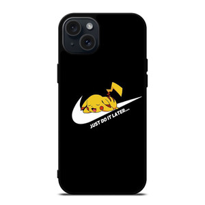 NIKE PIKACHU POKEMON JUST DO IT  iPhone 15 Plus Case Cover NIKE PIKACHU POKEMON JUST DO IT  iPhone 15 Plus Case Cover