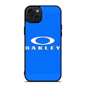 OAKLEY BLUE LOGO iPhone 15 Plus Case Cover OAKLEY BLUE LOGO iPhone 15 Plus Case Cover