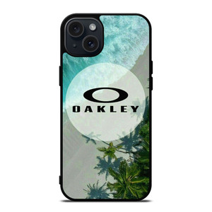 OAKLEY LOGO BEACH iPhone 15 Plus Case Cover OAKLEY LOGO BEACH iPhone 15 Plus Case Cover