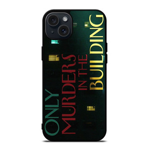 ONLY MURDERS IN THE BUILDING OMITB LOGO iPhone 15 Plus Case Cover ONLY MURDERS IN THE BUILDING OMITB LOGO iPhone 15 Plus Case Cover