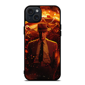 OPPENHEIMER CILLIAN MURPHY POSTER iPhone 15 Plus Case Cover OPPENHEIMER CILLIAN MURPHY POSTER iPhone 15 Plus Case Cover