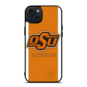 OSU OKAHOMA STATE COWBOYS CARBON LOGO iPhone 15 Plus Case Cover OSU OKAHOMA STATE COWBOYS CARBON LOGO iPhone 15 Plus Case Cover